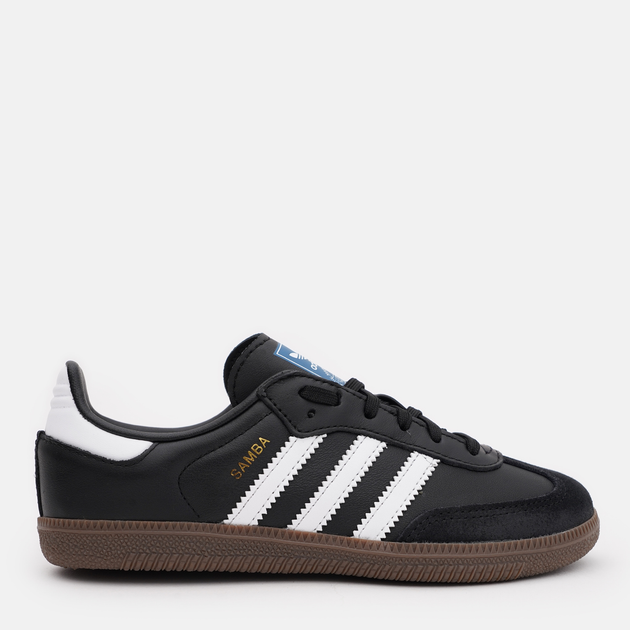 Дитячі кеди для хлопчика Adidas Originals Samba Og C IE3678 30.5 Чорні (4067886695337) - зображення 1