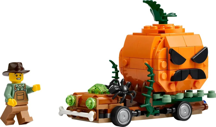 Zestaw klocków LEGO Pickup z dynią halloweenową 177 elementów (40822) - obraz 3