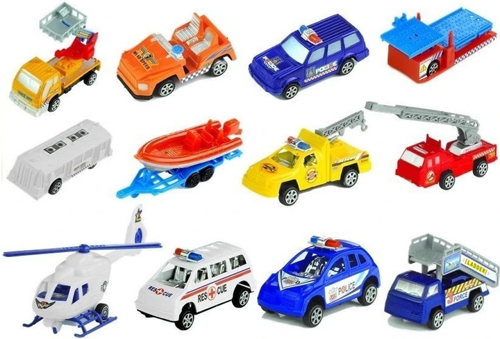 Набір іграшок LEAN Toys Аеропорт з літаками та машинами 41 шт 3029 (5905884458419) - зображення 2