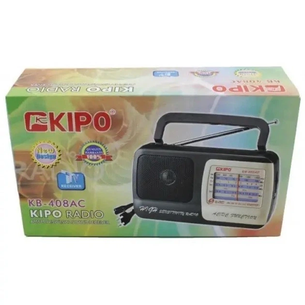 Радіоприймач Kipo KB-408 AC потужний радіо FM c usb 530-1600KH живлення від батареї R20 або від мережі Black (KB408ACBRDPRM) TIN66 - Фото 4 Радіоприймач Kipo KB-408 AC потужний радіо FM c usb 530-1600KH живлення від батареї R20 або від мережі Black (KB408ACBRDPRM) TIN66 - изображение 4
