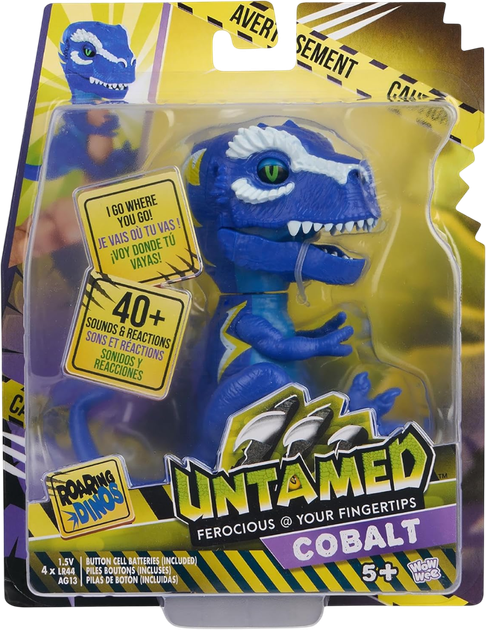 Interaktywna zabawka WowWee Untamed T Rex Face off Dino (771171145639) - obraz 1