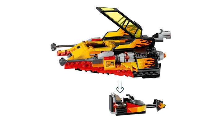Конструктор LEGO Star Wars Вогняний сніговий спідер 349 елементів (75414) - зображення 3