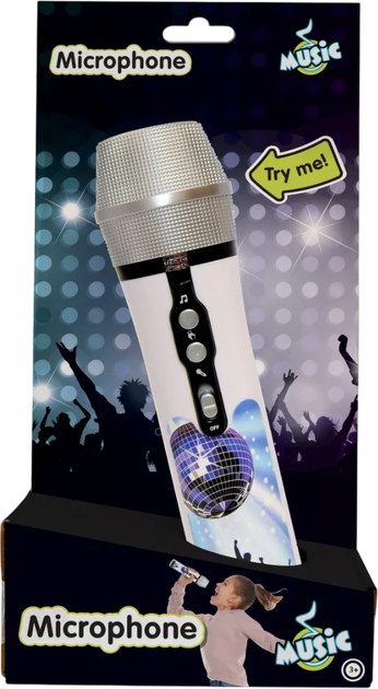 Mikrofon dla dzieci Music plastikowy (5713428024187) - obraz 2