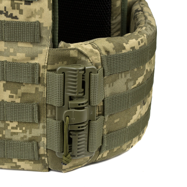 Плитоноска Dozen Modular Plate Carrier — L1 "Pixel MM14" (під бронеплити 25 * 30 см) XL - зображення 2