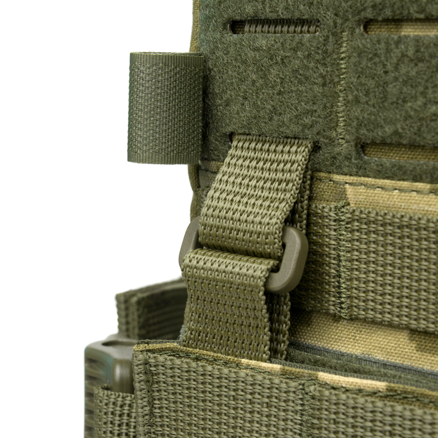 Плитоноска Dozen Modular Plate Carrier — L2 "Pixel MM14" (під бронеплити 25 * 30 см) - изображение 5