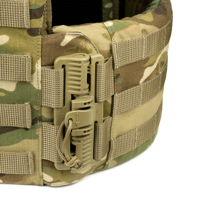 Плитоноска Dozen Modular Plate Carrier - L1 "Multicam" (под бронеплиты 25 * 30 см) - изображение 3