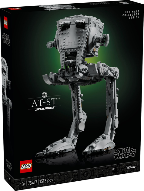 Zestaw klocków LEGO Star Wars Maszyna krocząca AT-ST 1513 elementów (75417) - obraz 1