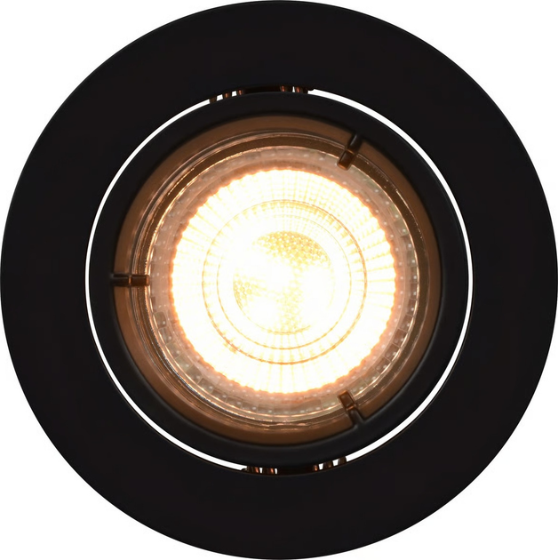 Ruchome oczko podtynkowe Nordlux Smart Carina 3 x GU10 Czarne (2015670103) - obraz 3