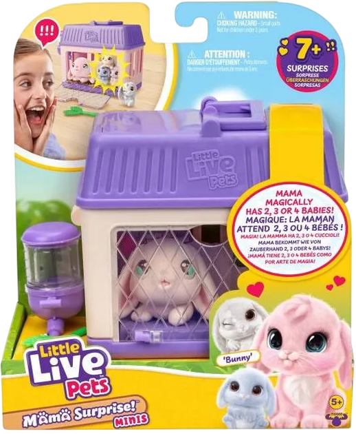 Zestaw zabawek Little Live Pets Mama Surprise mini króliczek (0630996266250) - obraz 1