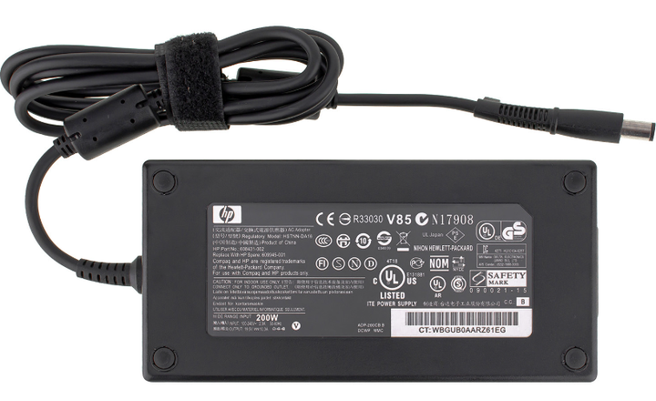 Блок питания для ноутбука HP 19.5V, 10.3A, 200W, 7.4*5.0-PIN, black (без кабеля!) - Фото 3 Блок питания для ноутбука HP 19.5V, 10.3A, 200W, 7.4*5.0-PIN, black (без кабеля!) - изображение 3