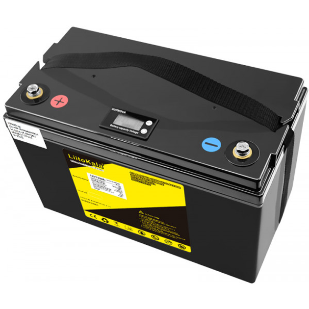 Аккумуляторная батарея LiitoKala 12V150Ah(4S2P) LiFePO4LCD 150 А/час 12В с LCD дисплеем - изображение 3