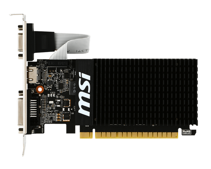 Відеокарта MSI GeForce GT 710 1GB GDDR3 (GT 710 1GD3H LP) - изображение 2