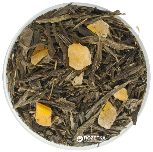Акція на Чай зелений з домішками розсипний Чайні шедеври Золотий манго 500 г (4820198874704/4820198871697) від Rozetka