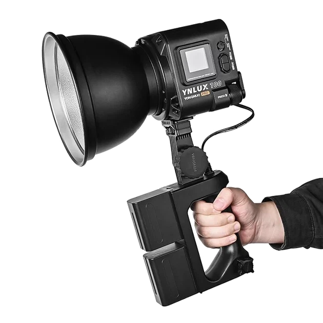 LEDсвітло освітлювач Yongnuo YNLUX100 PRO KIT (32005600K) з тримачем і кейсом - зображення 5