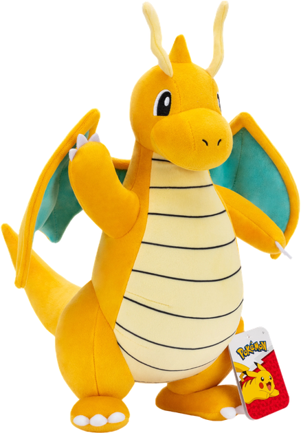 Плюшева іграшка Jazwares Pokemon Dragonite 30 см (0191726781103) - зображення 5