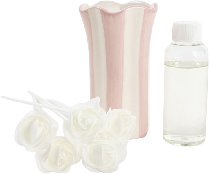 Dyfuzor zapachowy Homla Cherish Rose Vintage Bouquet z patyczkami 100 ml (5906496725838) - obraz 1