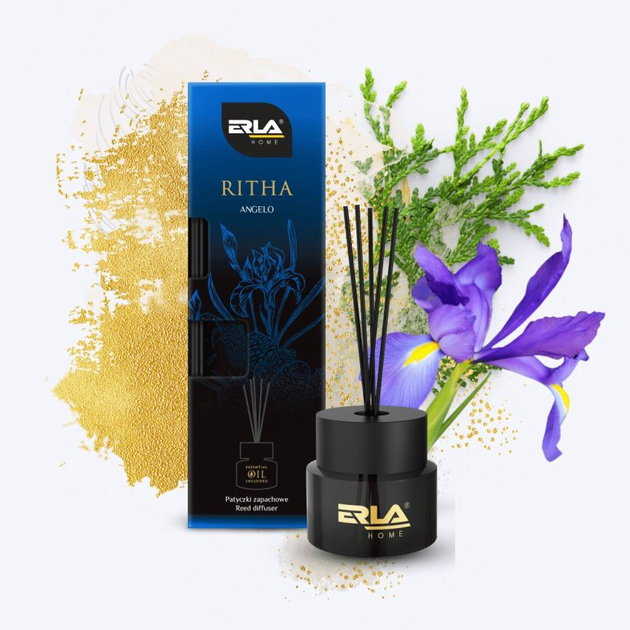 Dyfuzor z pałeczkami zapachowymi Erla Home Ritha Angelo 100 ml (5906534019943) - obraz 3