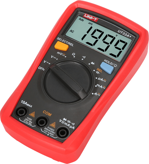 Miernik uniwersalny UNI-T UT33A+ (MIE0325) - obraz 5