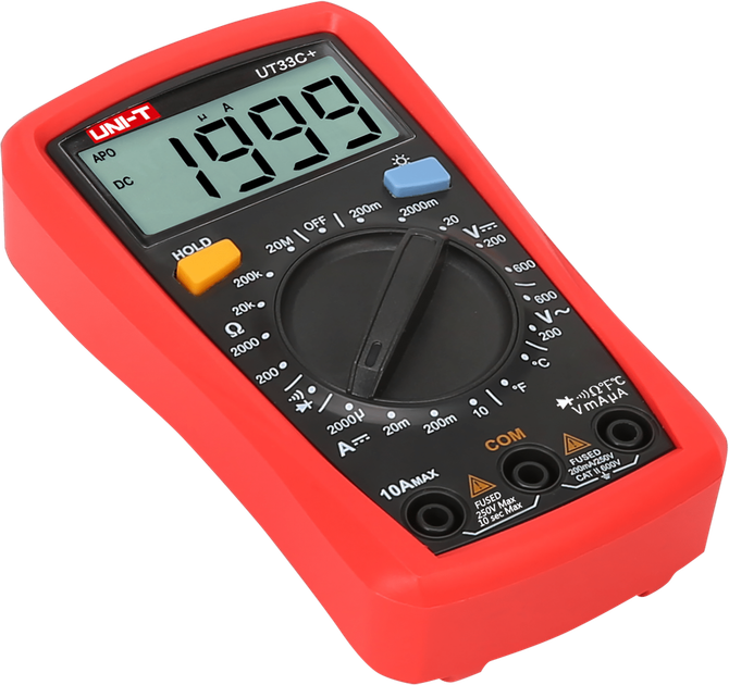 Miernik uniwersalny UNI-T UT33C+ (MIE0327) - obraz 4