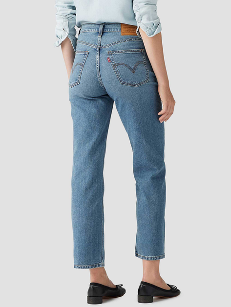 Джинси Regular Fit жіночі Levi`s Ribcage Straight Ankle 72693-0230 25-29 Cool Invite (5401157982136) - зображення 2