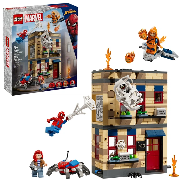 Конструктор LEGO Super Heroes Квартира Питера Паркера 394 элемента (76317) - Фото 3 Конструктор LEGO Super Heroes Квартира Питера Паркера 394 элемента (76317) - изображение 3