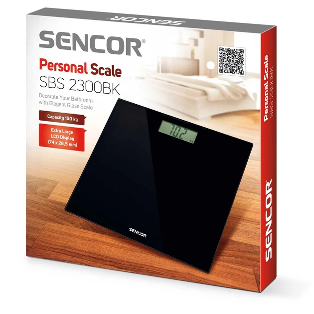 Весы напольные Sencor SBS2300BK - изображение 4