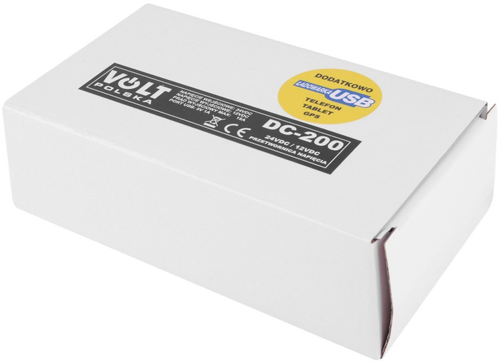 Перетворювач напруги Volt Polska DC 200 24VDC/12VDC (5903111886523) - зображення 6