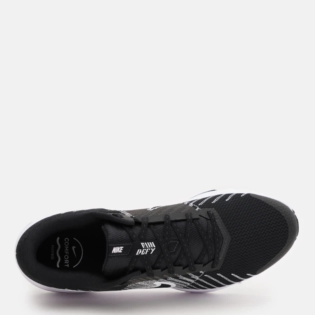 Чоловічі кросівки для бігу Nike Run Defy HM9594-004 45.5 (11.5US) 29.5 см Чорні (197861840224) - зображення 6