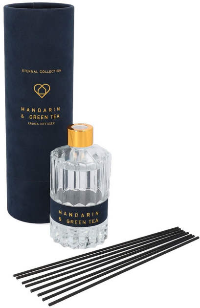 Dyfuzor zapachowy Homla Eternal Mandarin & Green Tea z patyczkami 200 ml (5904183816876) - obraz 1