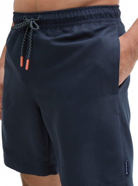 Шорти Tom Tailor Men's Swimwear Shorts M Темно-синій 1045069-10668 - Фото 3 Шорти Tom Tailor Men's Swimwear Shorts M Темно-синій 1045069-10668 - зображення 3