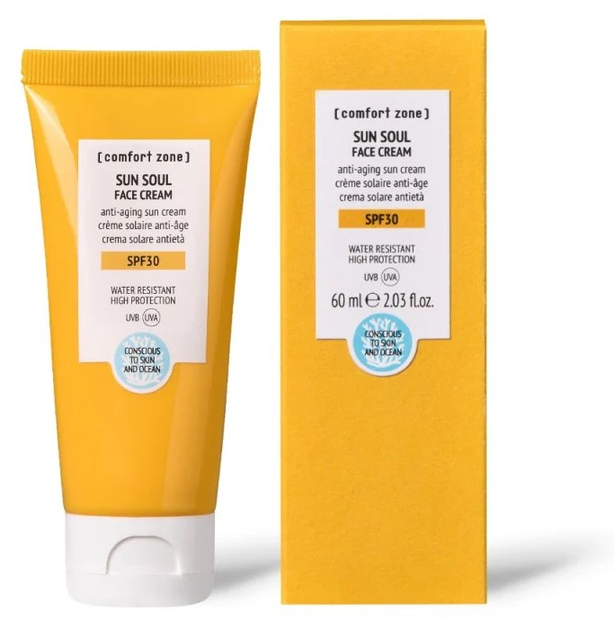 Сонцезахисний крем для обличчя Comfort Zone Sun Soul Spf 30 60 мл (8004608515975) - зображення 2