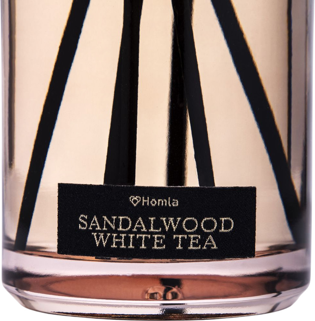 Dyfuzor zapachowy Homla Woody Blend Sandalwood White Tea z patyczkami 200 ml (5906496705168) - obraz 4