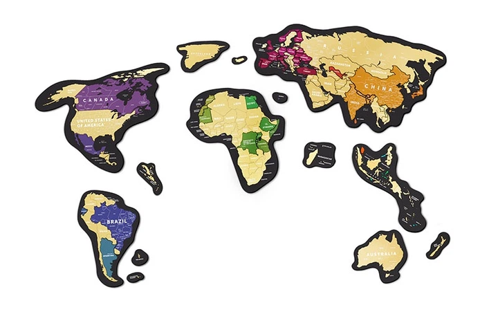 Скретч-карта мира Travel Map, Magnetic World - Фото 3 Скретч-карта мира Travel Map, Magnetic World - изображение 3