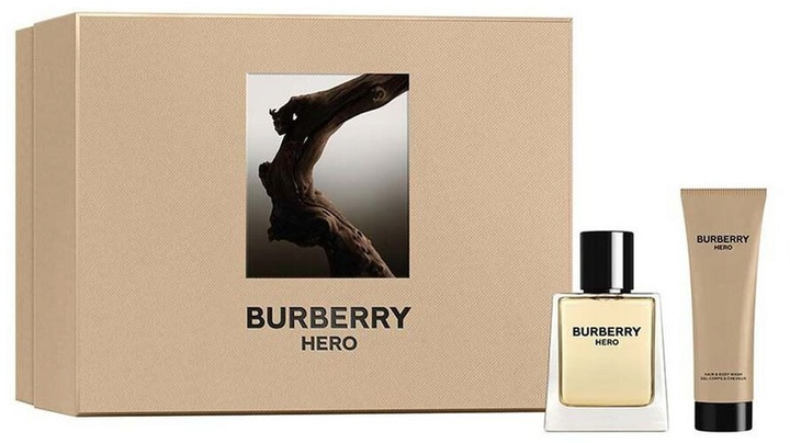 Набір для чоловіків Burberry Hero Туалетна вода 50 мл + Гель для душу 75 мл (3616304966460) - зображення 1