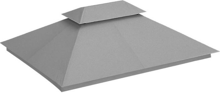 Дах для садового павільйону 3x4 м ModernHome by Multistore (1701-C3X4-GRAY) - зображення 1