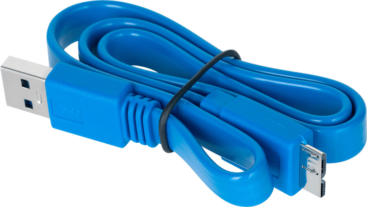 USB-hub Rebel USB 3.0 7 ports Black (5901890029032) - obraz 3