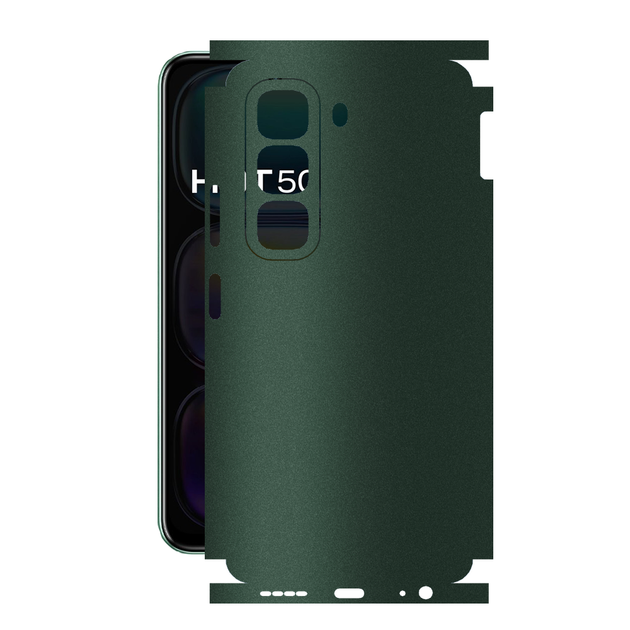 Захисна плівка StatusSKIN для Infinix Hot 50 Корпус Вініл Зелена матова - Фото 1 Захисна плівка StatusSKIN для Infinix Hot 50 Корпус Вініл Зелена матова - изображение 1
