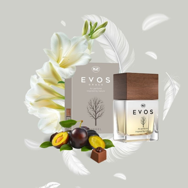 Zapach do samochodu K2 Evos GRACE ANGEL perfumy atomizer 50 ml (V061) (5906534021557) - obraz 5