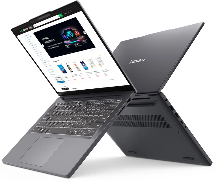 Ноутбук Lenovo IdeaPad Slim 3 14IRH10 (83K000ALRA) Luna Grey