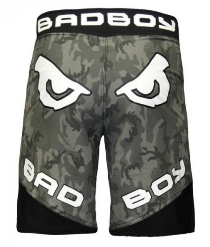 Шорты MMA Bad Boy Legacy II Shorts- Camo Grey (BB-legacy-camo-S) - изображение 3