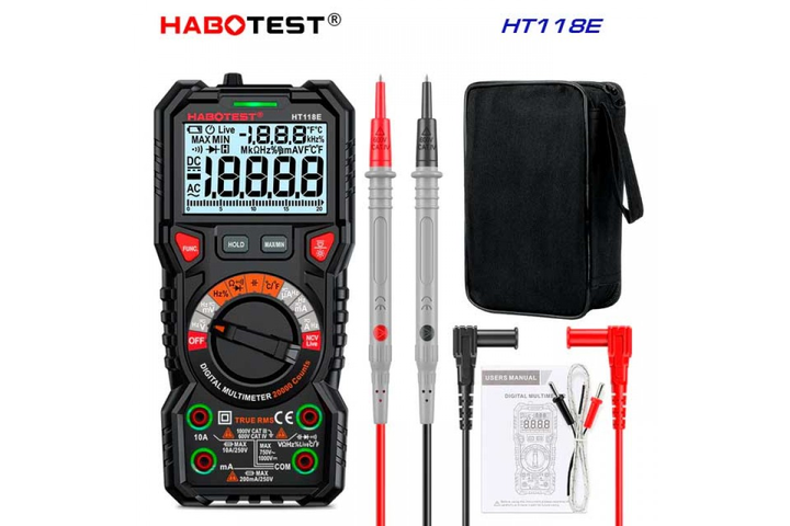 Цифровой мультиметр Habotest HT118E, TrueRMS - изображение 2
