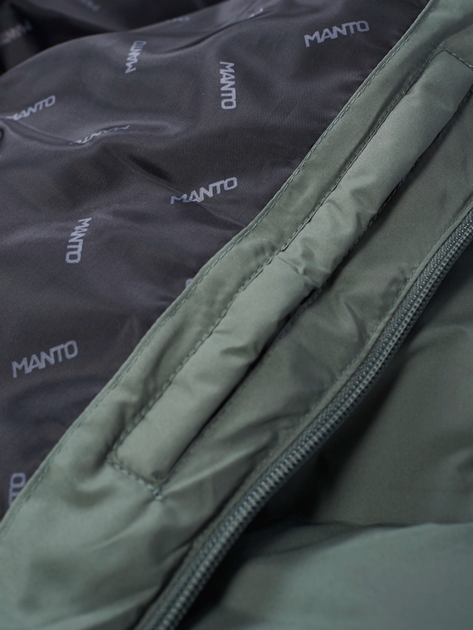 Куртка-пуховик MANTO Jacket Ahead Khaki (MNJ011_KHA_6XXL) - Фото 4 Куртка-пуховик MANTO Jacket Ahead Khaki (MNJ011_KHA_6XXL) - изображение 4