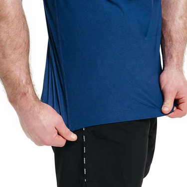 Компресійна футболка RDX M1 SWEAT T-SHIRT MEN Navy Blue (STP-M1NU-L) - Фото 4 Компресійна футболка RDX M1 SWEAT T-SHIRT MEN Navy Blue (STP-M1NU-L) - изображение 4