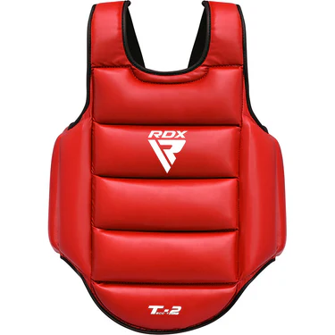 Захисний жилет для карате RDX T2 Karate Chest Guard Red\Blue (SCC-T2R/U-L/XL) - Фото 2 Захисний жилет для карате RDX T2 Karate Chest Guard Red\Blue (SCC-T2R/U-L/XL) - зображення 2