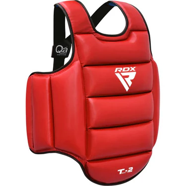 Захисний жилет для карате RDX T2 Karate Chest Guard Red\Blue (SCC-T2R/U-L/XL) - Фото 3 Захисний жилет для карате RDX T2 Karate Chest Guard Red\Blue (SCC-T2R/U-L/XL) - зображення 3
