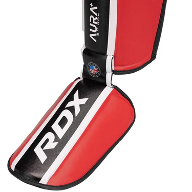 Защита голени RDX SHIN INSTEP AURA PLUS T-17 Red\Black (SGR-T17RB-M+) - изображение 4