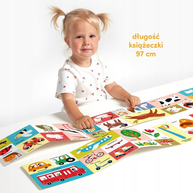 Zestaw edukacyjny CzuCzu Biblioteczka 100 pierwszych słów (9788366762848) - obraz 3