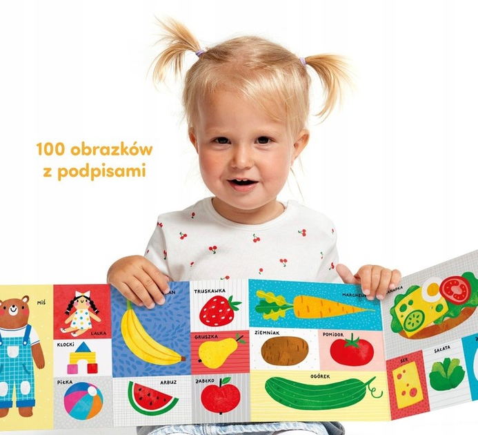 Zestaw edukacyjny CzuCzu Biblioteczka 100 pierwszych słów (9788366762848) - obraz 4