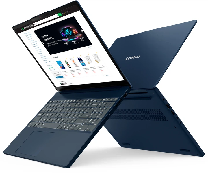Ноутбук Lenovo IdeaPad Slim 3 15ARP10 (83K700A9RA) Cosmic Blue - изображение 4