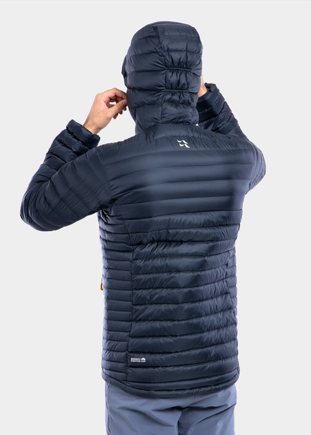 Пуховик чоловічій Rab Microlight Alpine Jacket, Beluga, XL (RB QDB-12-BE-XL) - зображення 7